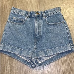 American Apparel High Waisted Short